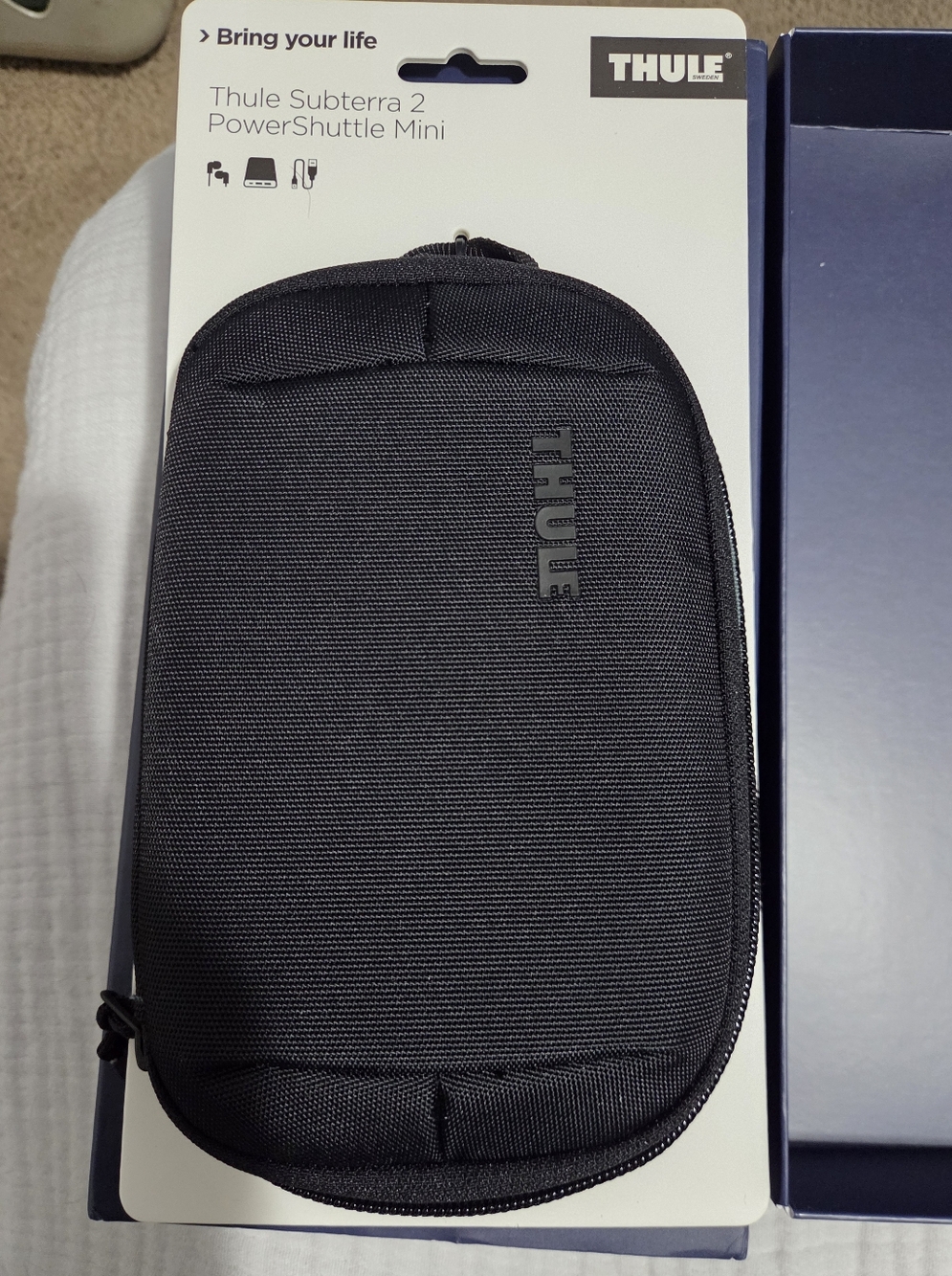 Thule Black Subterra 2 PowerShuttle Mini Travel Organizer